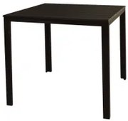 Horecano - Маса квадратна L78xW78xH74см кафява PLASTIC WOOD (SLA-78)