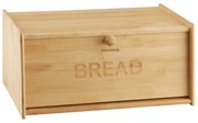 Кутия за хляб Klausberg KB 7933, 39.5 см, Бамбук, Кафяв