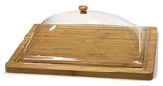 Horecano - Бамбукова правоъгълна дъска за сервиране с капак 26x20xh7,7см (CA106L)