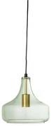 Зелено висящо осветително тяло със стъклен абажур ø 25,5 cm Yuser – Bloomingville