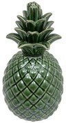 Декоративен ананас atmosphera Panama, 20см, Керамика, Зелен