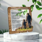 Персонализирана картина с послание към син – На моето пораснало момче