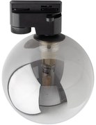 Плафон за релсова система TRACER 1xG9/8W/230V черен/опушен черен