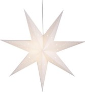 Бяла висяща коледна светлинна украса Saturnus – Markslöjd