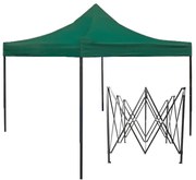 Градинска шатра Tent Pro тип хармоника 3х3, зелена