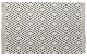 Килим DKD Home Decor Черен Бял (120 x 190 x 0,7 cm)