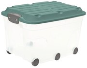 Пластмасова кутия за съхранение с капак Roller - Rotho