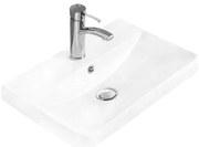 Mexen Dagna мивка за вграждане в плот 50 x 35 см, бяла - 21995100