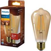 LED Крушка VINTAGE Philips ST64 E27/7W/230V 1800K
