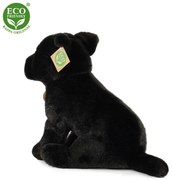 Rappa - Плюшено Куче Старфордширски бултериер, черен, 30 см., серия Еко приятели