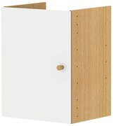 Бял компонент с врата 33x43 cm Z Cube - Tenzo