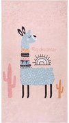 Розов детски килим подходящ за пране 100x160 cm Big Dreamer Camel – Vitaus
