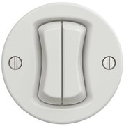 Kliklap - Ретро серийно ключ без рамка №5 бял