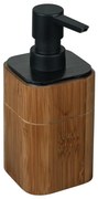 WENKO 26102100 - Дозатор за течен сапун SERRO 7,5x16,5 см кафяв/черен