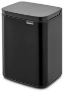 Кош за боклук Brabantia Bo Small 1006622, 4 л, Плавно и безшумно отваряне, Противоплъзгаща основа, Черен