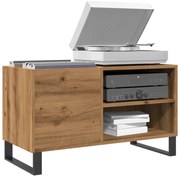 857245 vidaXL Шкаф за грамофонни плочи, 84,5x38x48 см, инженерно дърво