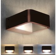 Brilagi - LED външно осветително тяло BARI LED/7W/230V 3000/4000/6000K кафяво IP54