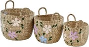 Сет кошници atmosphera Sauv, Бродерия, Тръстика
