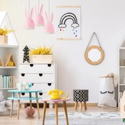 Висяща таванна лампа Bunny 3-лампи