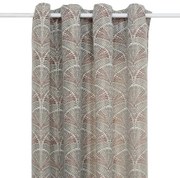 Завеса atmosphera Mizani, Жакард, 135x260 cm - Светлозелен