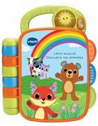 Моята Първа Музикална Книга Vtech 18,8 x 5,5 x 21,6 cm Животни