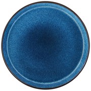 Черна/синя глинена чиния ø 27 cm Gastro Dark Blue/Black – Bitz