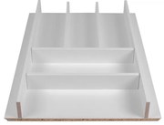 Бял ораганайзер за чекмедже 33 x 47 cm Wood Line - Elletipi