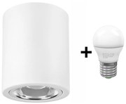 LED точково осветително тяло TACO 1xE27/15W/230V бяло