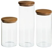 Стъклени кутии за храна в комплект от 3 бр. – Casa Selección