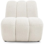 Бяло кресло от прежда с примки от букле Janissaire – Bobochic Paris