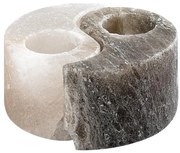 Rabalux 76034 - солна лампа - свещник SOLUNA сив/бял