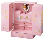 Trousselier - Голяма музикална кутия с чекмеджета Балерина - Фигура Балерина (музика - PIANO SONATA - W.A. MOZART)