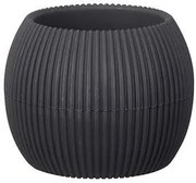 Horecano - Саксия кактус №3 - Ø14.6xh11.5cm 700ml АНТРАЦИТ (G-363-A)