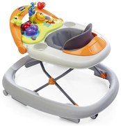 Chicco - Бебешка проходилка WALKY TALKY 2xAA сив