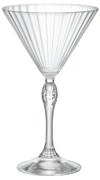 Коплект 6бр стъклени чаши за коктейл "MARTINI" 250мл AMERICA '20s-(1.22142)