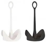 Пластмасова стойка за домакинска хартия "Stella" в бяло / черно / сиво M-811012 / 841012 - Horecano