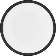 LED Плафониера FLORI LED/18W/230V 4000K черен Ø 29 см