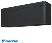 Инверторен климатик Daikin Stylish FTXA35BB/RXA35A, 12000 BTU, 25 м2, A+++/A+++, Wi-Fi, R-32, Черен