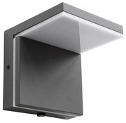 LED Екстериорен аплик LASSAN LED/8W/230V 3000K IP54 антрацит