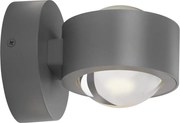 Schöner Wohnen 19331-21 - LED стенно осветително тяло CHIA 2xLED/2W/230V антрацит