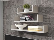 Комплект от три рафта Trio-сиво-бежово