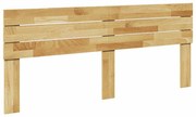 851983 vidaXL Табла за легло 200 см, масивна дървесина, дъб