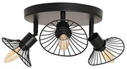 Плафониера atmosphera Adelia, 25 cm, Черен