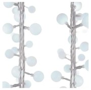 LED Екстериорни Коледни лампички 40xLED/9м IP44 студено бели