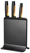 Fiskars - Комплект 3 бр. ножове Functional Form с PVC поставка