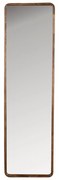 Стенно огледало от масивно дърво 34x120 cm Nyko – White Label