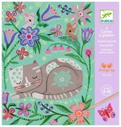 Djeco - Комплект скреч карти Приказки DJ09717