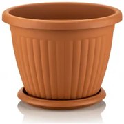Serinova - Саксия Kemer №2 Terracotta 1,5L (KGS2+VT02)