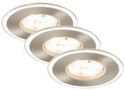 Briloner 7197-032-К-кт 3x LED Димируема лампа за баня LED/4,5W/230V IP44