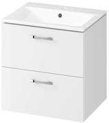 Cersanit S801-456 - Стенен шкаф за баня с мивка NIKO 50x40 см бял